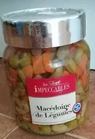 Mängden socker i Macédoine de légumes