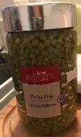 Mängden socker i Petits Pois extra-fins à l'étuvée