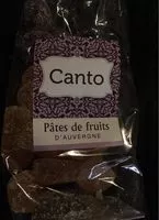 Mängden socker i Pates de fruits d’Auvergne