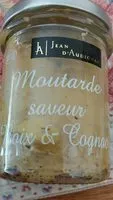 Mängden socker i Moutarde saveur noix et cognac