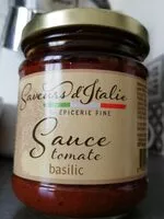 Mängden socker i Sauce tomate basilic