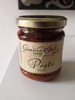 Mängden socker i Pesto rosso