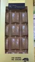 Mängden socker i Chocolat au lait fourrée caramel
