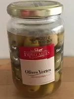 Mängden socker i Olives vertes dénoyautées