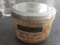 Mängden socker i Pâte au piment d'Espelette