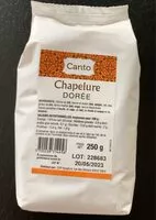 Mängden socker i Chapelure dorée