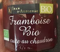 Mängden socker i Framboise bio cuite au chaudron