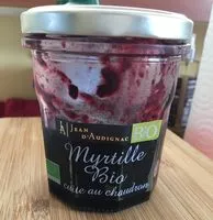 Mängden socker i confiture de myrtille bio cuite au chaudron