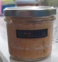 Mängden socker i Rillettes de truite fumée