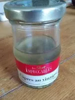 Mängden socker i Câpres au vinaigre