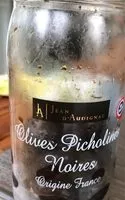 Mängden socker i Olives picholines noires