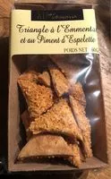 Mängden socker i Triangle a l'emmental et au piment d'espelette