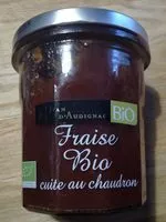 Mängden socker i Confiture fraise bio cuite au chaudron