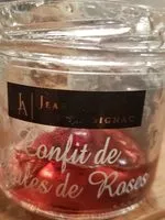 Mängden socker i Confit de pétales de roses