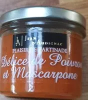 Mängden socker i Délices de poivron et mascarpone