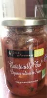 Mängden socker i Ratatouille Bio