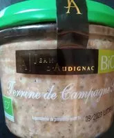 Mängden socker i Terrine de campagne bio