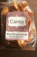 Mängden socker i Biscuits aux amandes « Brins d’Or »