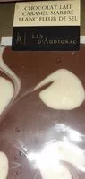 Mängden socker i Chocolat au lait caramel marbré blanc fleur de sel