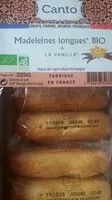 Mängden socker i Madeleines longues bio