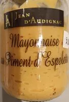 Mängden socker i Mayonnaise au piment d'Espelette