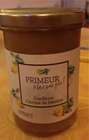 Mängden socker i Confiture citrons de menton