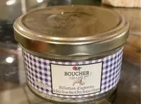 Mängden socker i Rillettes d’agneau