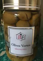 Mängden socker i Olives vertes denoyautées