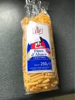 Mängden socker i Pâtes d'Alsace