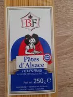 Mängden socker i Pâtes  d Alsace