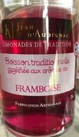 Mängden socker i Limonade Artisanale Framboise