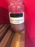 Mängden socker i Sauce vinaigrette a l'ail