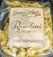 Mängden socker i Raviolini au jambon cru
