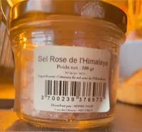 Mängden socker i Sel rose de l himalaya