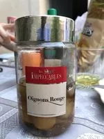 Mängden socker i Oignons rouges