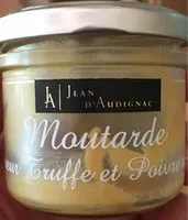 Mängden socker i Moutarde saveur truffe et poivre noir