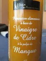 Mängden socker i Vinaigre Cidre Pulpe Mangue 25 CL