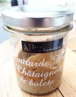 Mängden socker i Moutarde bio châtaignes et bolets