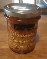 Mängden socker i Moutarde bio tomates sechées et épices fumées