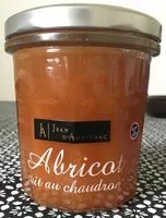 Mängden socker i Confiture d'abricot cuit au chaudron