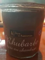 Mängden socker i Confiture rhubarbe cuite au chaudron