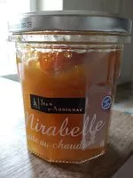 Mängden socker i Confiture de mirabelles
