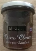 Mängden socker i Confiture reine claude