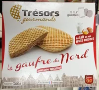 Mängden socker i La Gaufre du Nord fourrée arôme Spéculoos
