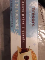 Mängden socker i Toasts prêt à garnir