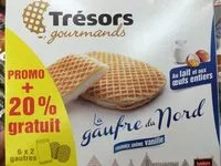 Mängden socker i Gaufre du nord