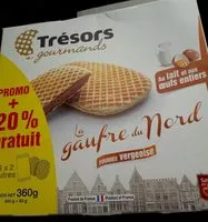 Mängden socker i La gaufre du Nord fourrée vergeoise