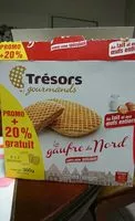 Mängden socker i La gaufre du nord