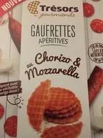 Mängden socker i Gaufrettes apéritives au chorizo et mozzarella