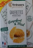 Mängden socker i Gaufrettes aperitives